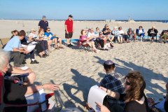 Kabbalat Shabbat on the Beach 8/18/2023