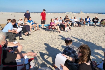 Shabbat on the Beach 8/18/2023
